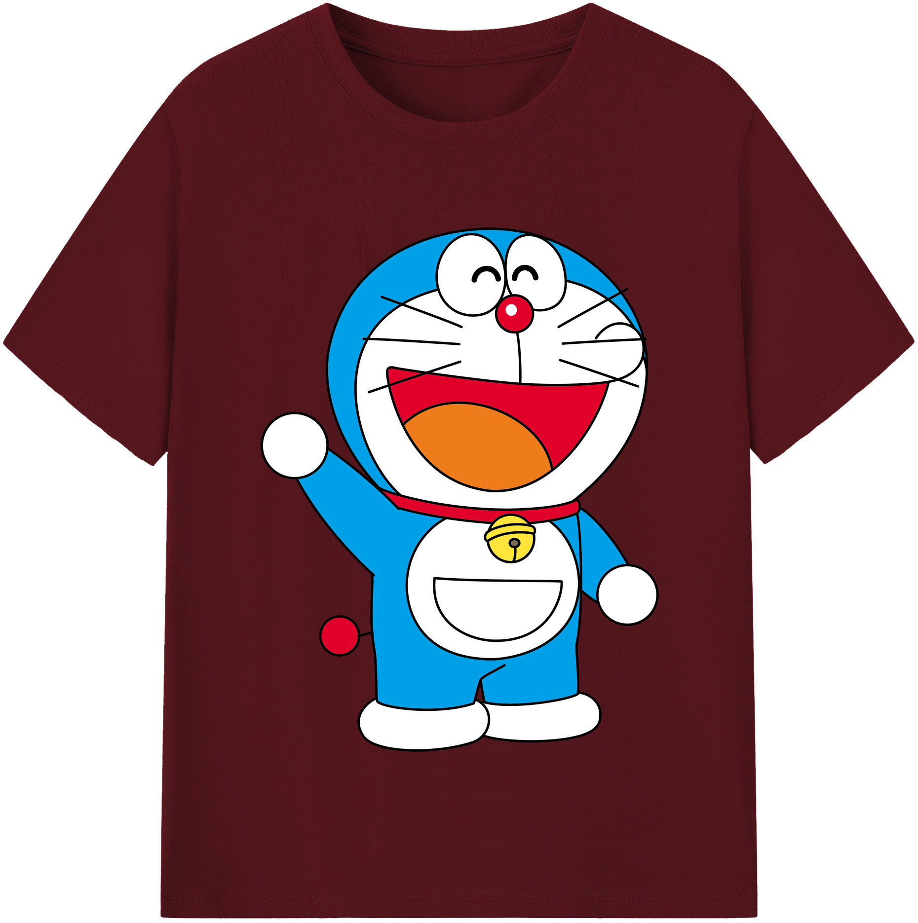 （画像用） ドラえもん Doraemon 綿100％半袖Tシャツ（フロントプリント）